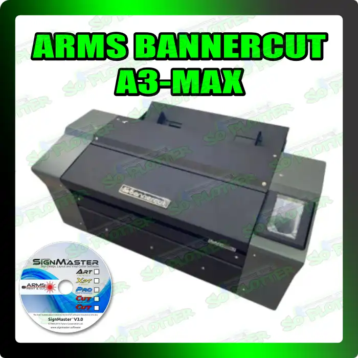 Arquivo ARMS Plotter Bannercut A3-Max para SignMaster