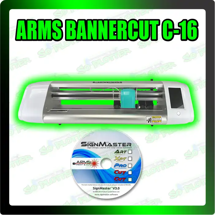 Arquivo ARMS Plotter Bannercut C-16 para SignMaster