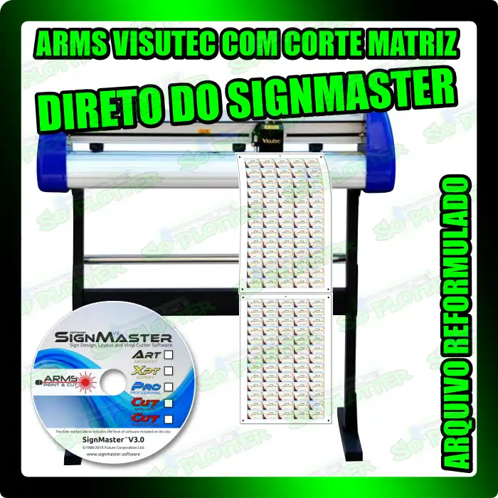 Arms Visutec V1380CCD / V880CCD COM CORTE MATRIZ